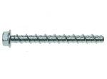 Hex Flange Bright Zinc Plated