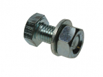 M12 X 30 BZP 8.8 ASSEMBLED CE SET/NUT/WASHER EN15048