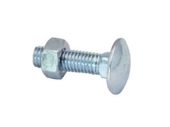 Nuovi 10 X Bulloni Quadrati M6 X 6Mm X 150Mm Con Dadi Esagonali - Foto 7