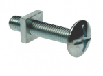 M6 X 25 BZP ROOFING BOLT & NUT