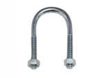 25MM NOMINAL BORE BZP 'U' BOLT STANDARD - M6
