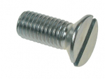 M6 X 20 BZP SLOT COUNTERSUNK HEAD MACHINE SCREW