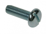 M4 X 12 BZP SLOT PAN HEAD MACHINE SCREW