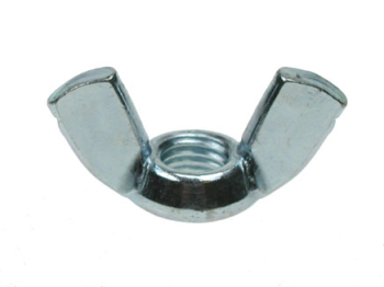 M6   BZP WING NUT M6   BZP WING NUT