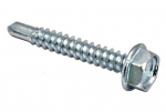 4.8 X 13 BZP HEXAGON HEAD SELF DRILL TAPPING SCREW