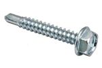 4.8 X 19  BZP HEXAGON HEAD SELF DRILL TAPPING SCREW