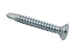 3.9 X 19 BZP POZI COUNTERSUNK HEAD SELF DRILL TAPPING SCREW