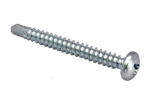 5.5 X 25  BZP POZI PAN HEAD SELF DRILL TAPPING SCREW