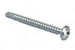 5.5 X 25 BZP POZI PAN HEAD SELF DRILL TAPPING SCREW