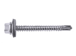 5.5 X 70   BZP LIGHT SELF DRILL SCREW - 16MM WASHER 5.5 X 70   BZP LIGHT SELF DRILL SCREW - 16MM WASHER