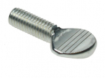 M6 X 30 BZP PLAIN THUMB SCREW