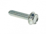 M6 X 12 BZP HEXAGON HEAD THREAD FORMING SCREW (TAPTITE)