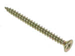3.5 X 20  Z&Y POZI COUNTERSUNK SINGLE THREAD WOODSCREW